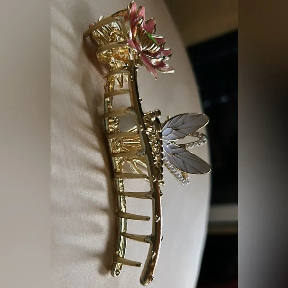 boho flower hair clips A591